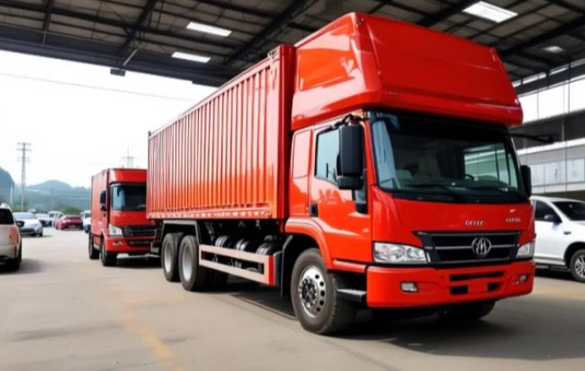 相城12米厢式货车